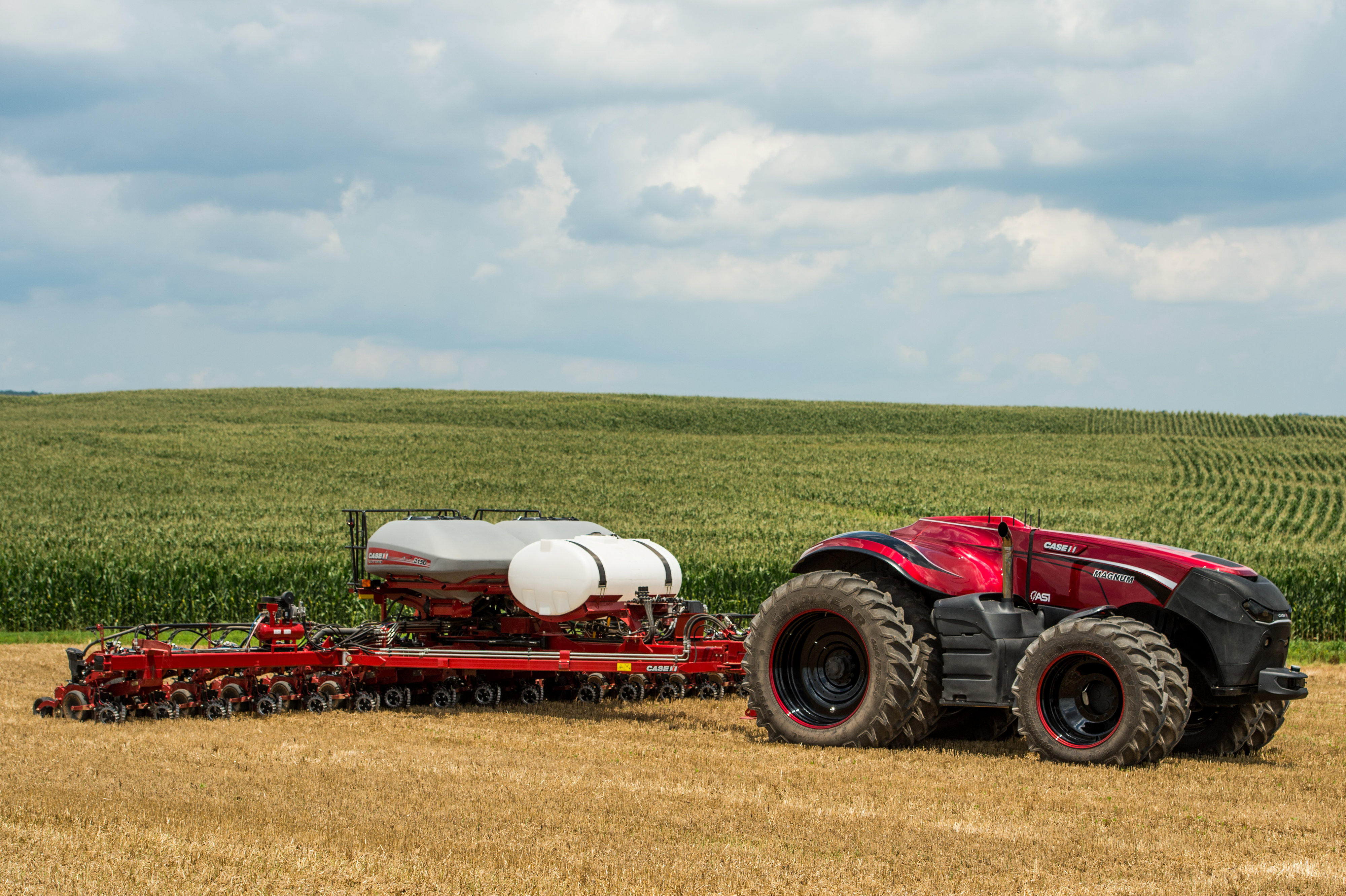 Desenho De Trator Agrícola. Indústria Agrícola, Conceito De