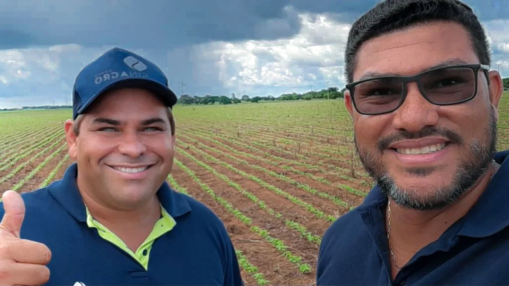 Consulto e cliente Sinagro no Tacantins
