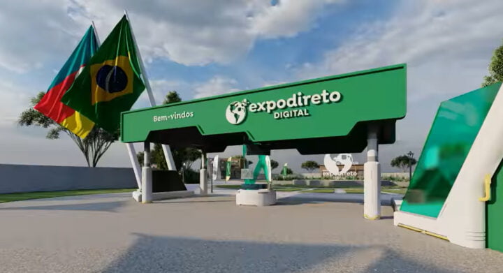 Entrada da Expodireto