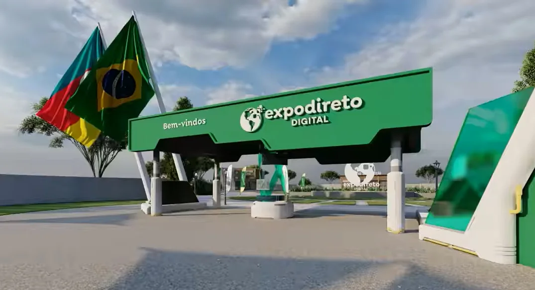 Entrada da Expodireto