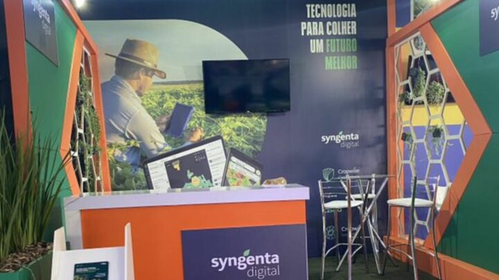 Estande da Syngenta Digital na Expodireto