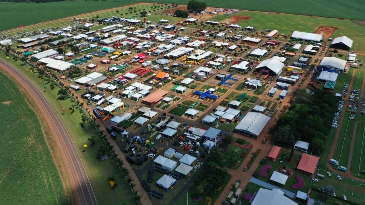 Vista área da Tecnoshow